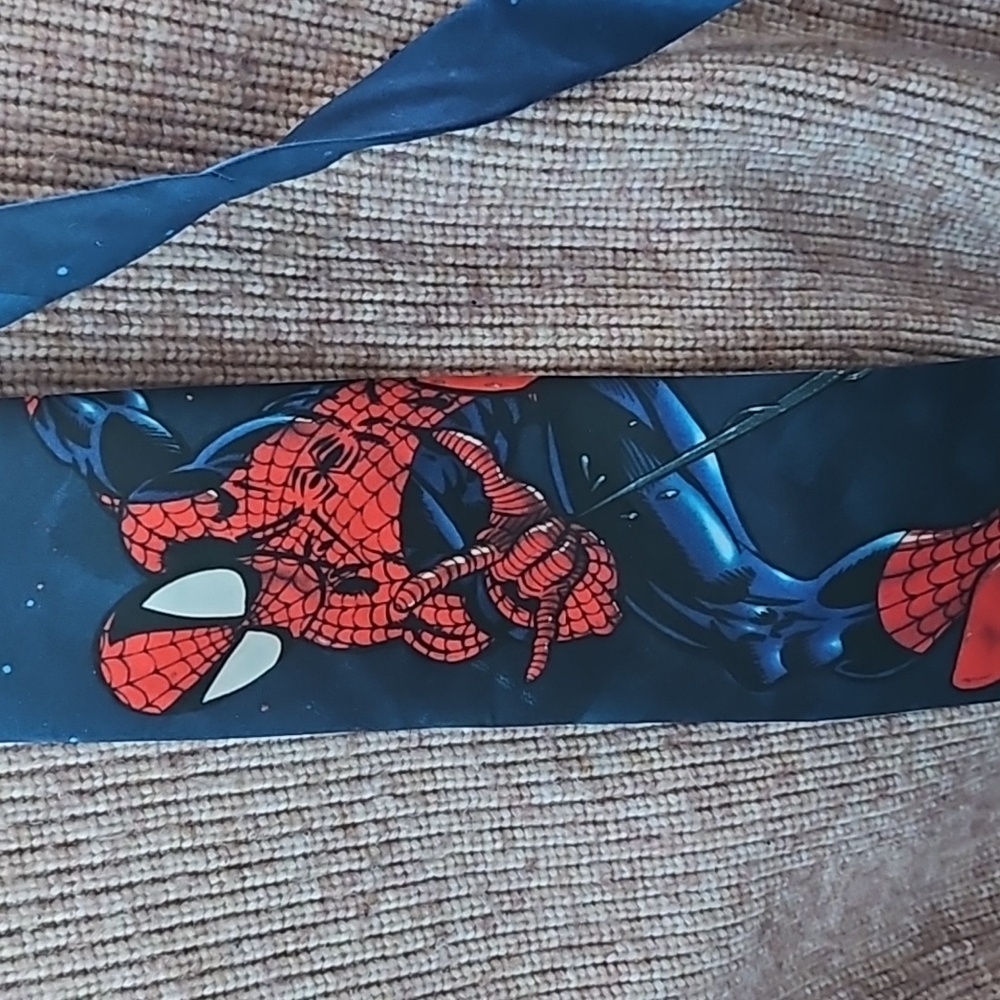Spiderman necktie